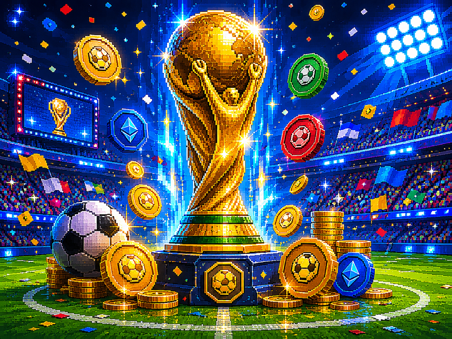 World Cup on Base trophy pool artwork